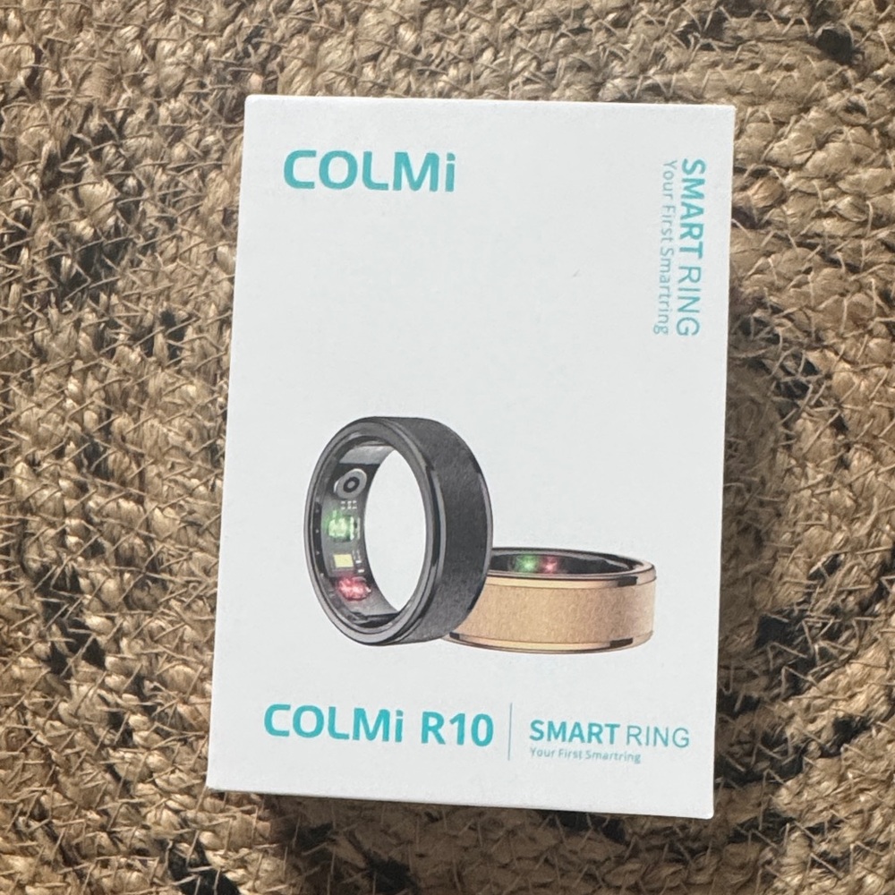 COLMi R10 Smart Ring - Silver Sparkle - Size 11